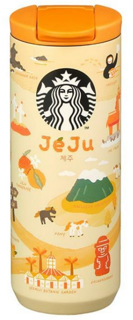 스타벅스 SS 안녕 제주 텀블러 355ml, 1개