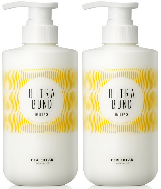힐러랩 울트라본드 단백질 헤어 컴플릿 헤어팩, 500ml, 2개