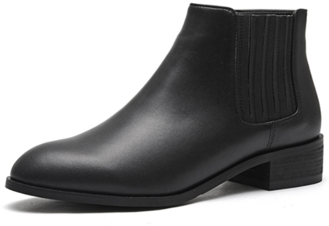 엘칸토 마쯔 여성 심플 앵클 부츠 3cm LCWA36M24V