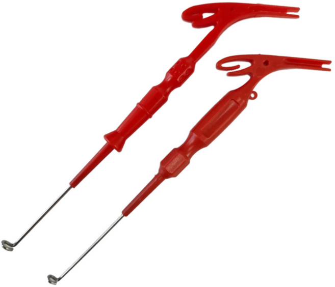 사하라 낚시바늘 빼기 매듭묶기 2개, 1세트, 레트