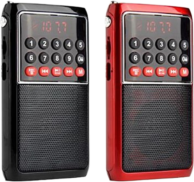 아남 효도라디오 미니 휴대용 소형 mp3 ATX-21, 아남 ATX-21, 블랙