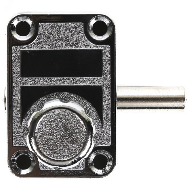 (NW) 유리문 보조키 잠금장치 하부 샷시문 강화도어 미니1구 몽통만, 1개