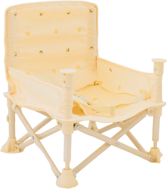 아가드 아동용 베베 비비 허니 부스터 휴대용 의자, 크림화이트