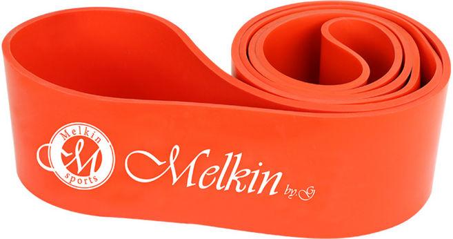 멜킨 풀업밴드 턱걸이 보조 라텍스 고무밴드 스트레칭 철봉 기구, 오렌지, 1개