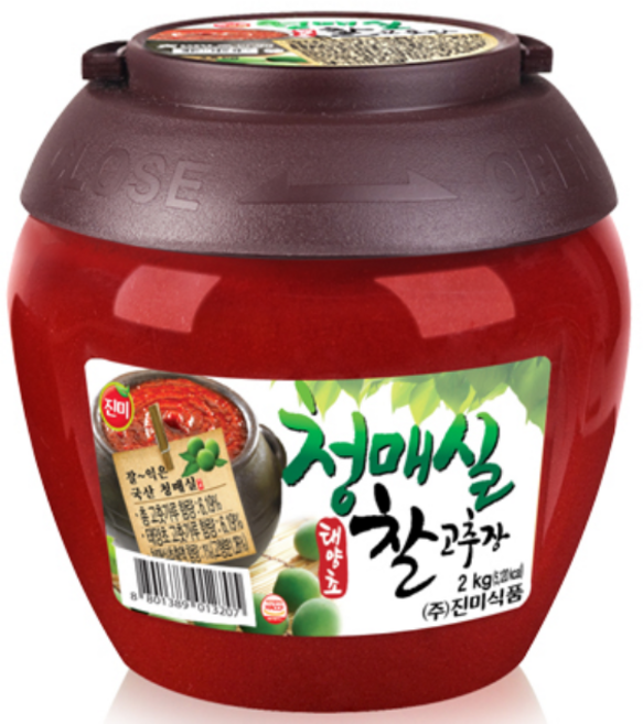 진미 청매실 태양초고추장, 2kg, 1개