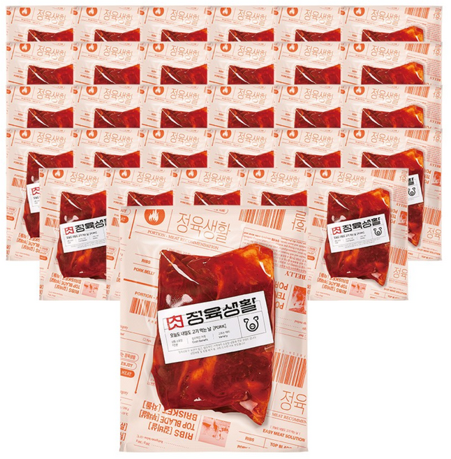 [무료배송/당일출고] 정육생활 고추장 돼지불고기 200g, 30개