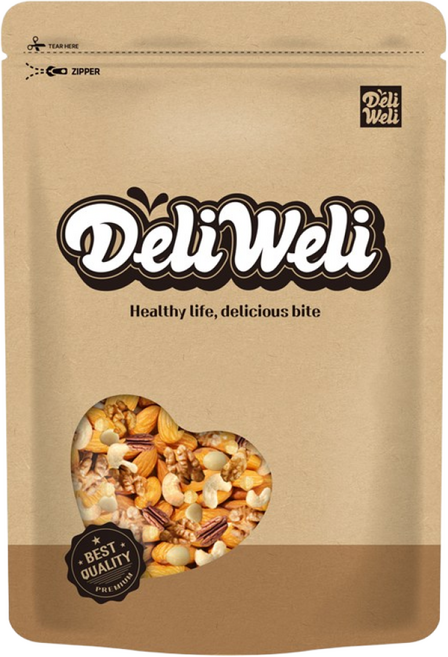 델리웰리 프리미엄 6 믹스너츠, 1개, 1kg
