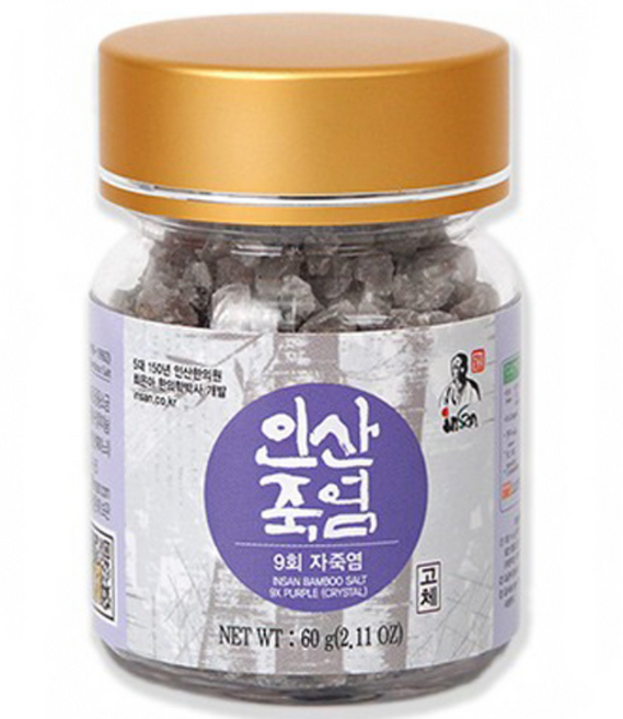 인산죽염 국산 천일염 100% 9회 인산자죽염 고체 60g /본사직배송, 1개