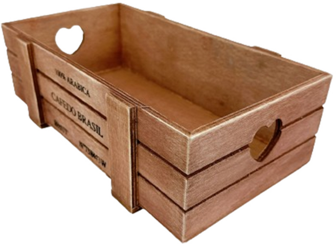 [해피인어스] 카페도브라질 우드박스, 02 카페도브라질우드박스(중), 1개