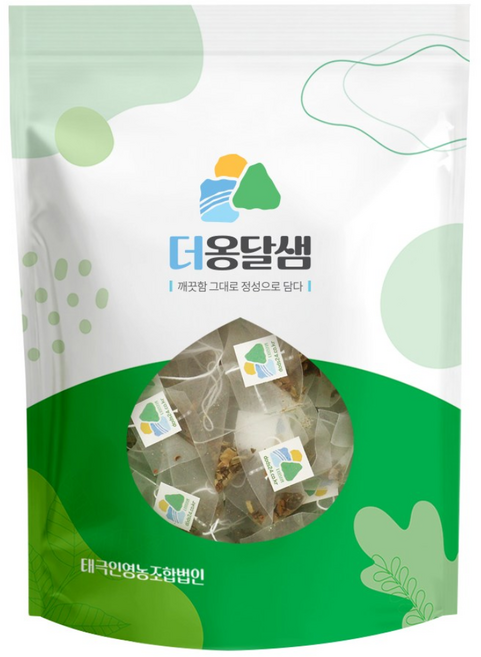 더옹달샘 국산 볶은 여주 돼지감자차 1g x 100개입 PLA 안심 티백 차, 1개