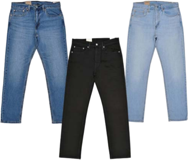 리바이스 남자 청바지 505라인/레귤러핏/사계절 청바지
