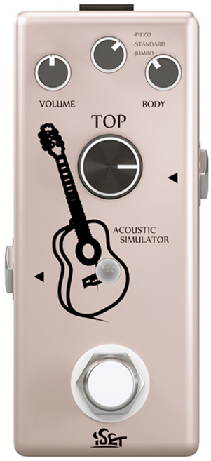 ISET 기타 이팩터 디스토션 오버드라이브 딜레이 코러스, 1개, PD-13