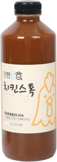 간편한식 치킨 스톡 대용량, 1개, 1.2L