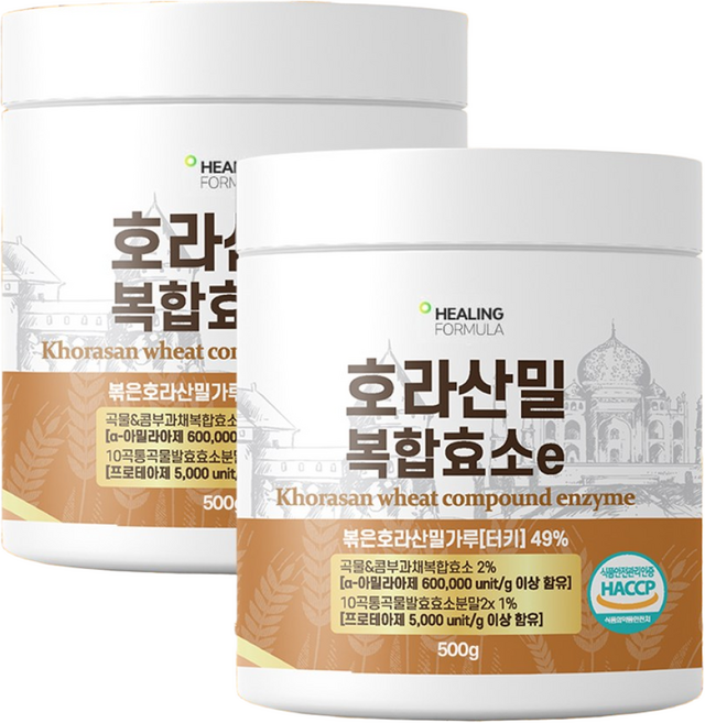[1+1행사] 골드 호라산밀 카뮤트 효소 복합효소, 1개, 500g