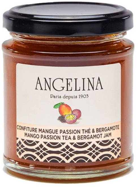 [앙젤리나] 망고 패션티 앤 베르가못 잼 215g, 1개