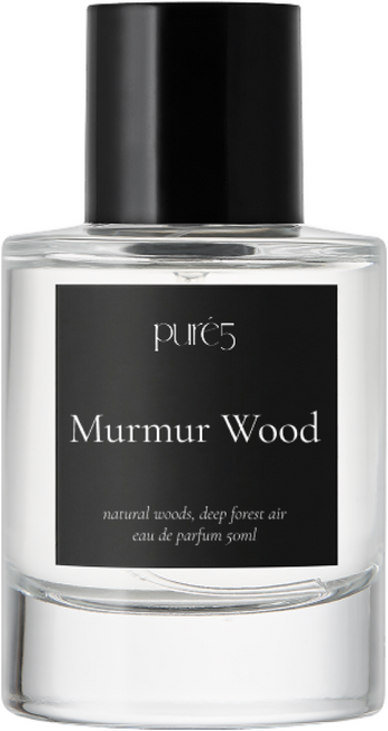 [PURE5] 잔잔한 숲속 우디 머스크향 향수 오드퍼퓸 MURMUR WOOD 50ml, 1세트