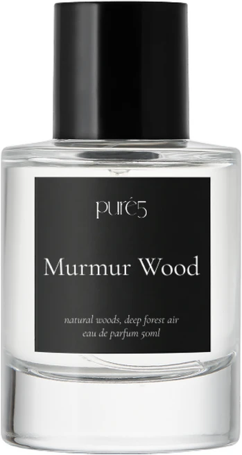 [PURE5] 잔잔한 숲속 우디 머스크향 향수 오드퍼퓸 MURMUR WOOD 50ml, 1세트 - 쿠팡