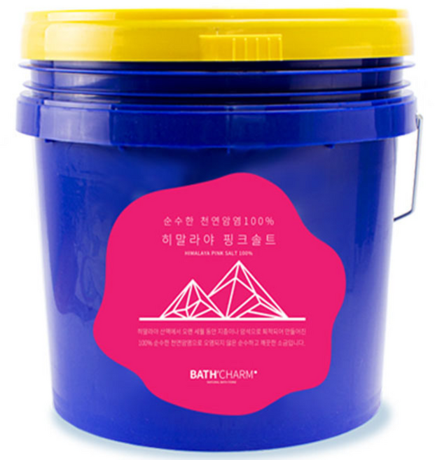 바스참 히말라야 핑크솔트 중간입자 입욕제, 10kg, 1개