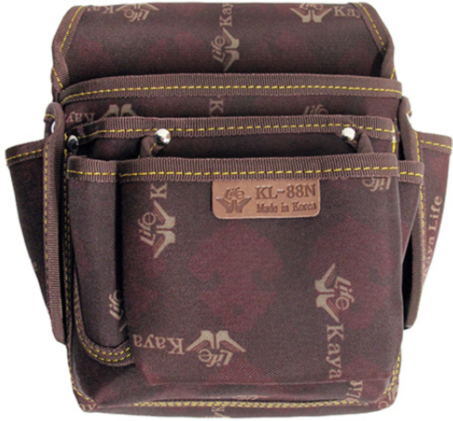 국산 가야라이프 못 주머니 공구집 KL-88N 290X270MM, 1개