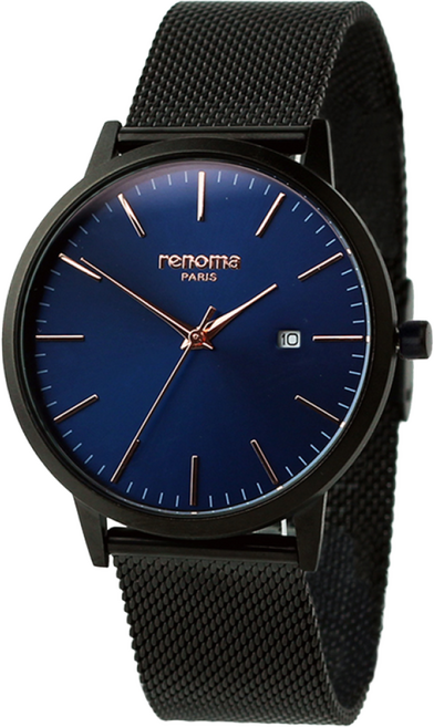 renoma 레노마 슬림 드레스 남성 메쉬시계 RE2204