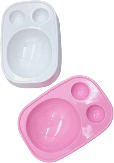 퀸즈아이 렌즈세척접시, 1개, 화이트