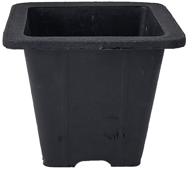 순희농장 고무 블루베리화분 일반형 흑색 600 x 330 원형 분갈이, 1개