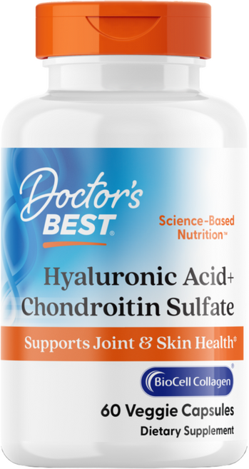 닥터스베스트 히알루로닉 애시드 + 콘드로이틴 설페이트 베지 캡슐, 60정, 1개
