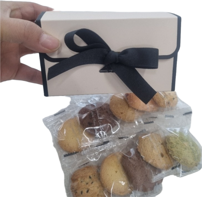 미니 수제 쿠키 답례품 선물세트 포장, 1.스티커원함, 1개