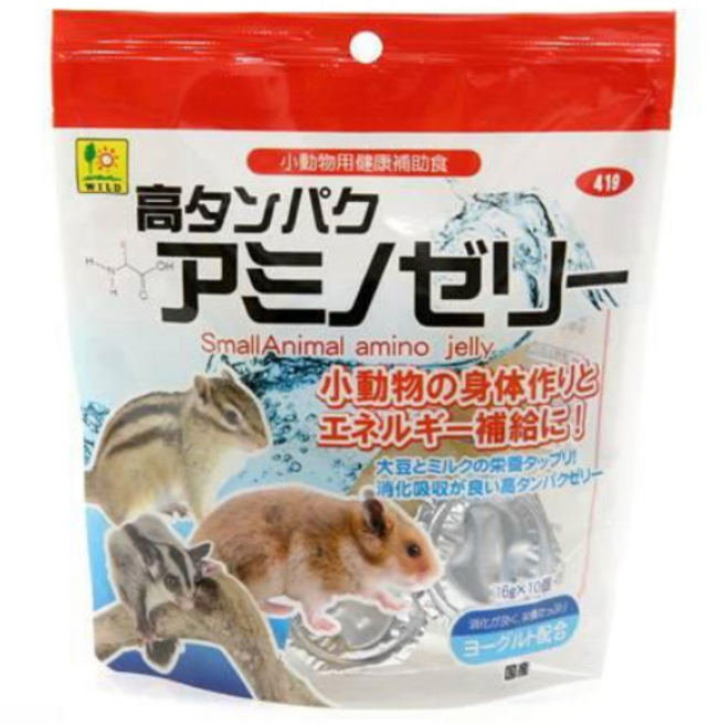와일드산코 419 소동물 아미노젤리 10p, 혼합 색상, 1개