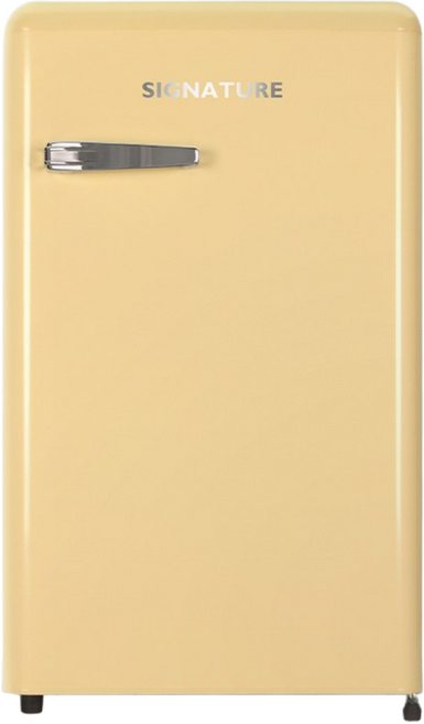 시그니처 레트로 소형 냉장고 KRSG-105D, 버터