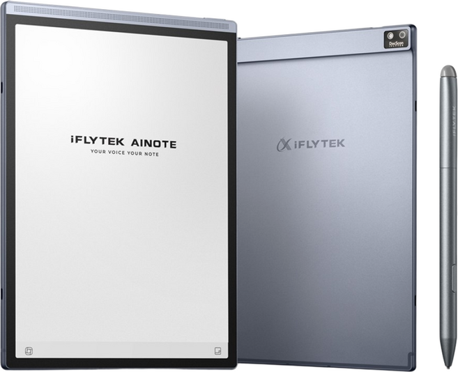아이플라이텍 AI NOTE AIR2 8.2 인치 회의기록 음성 텍스트 변환 번역 AI요약, 단색