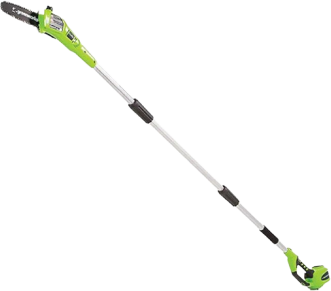 그린웍스 40V 충전 고지톱 전기 충전 8인치 장대톱 가지치기 단품 세트, 1개