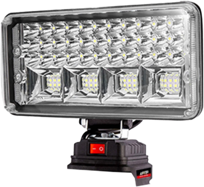 주피터 워크라이트 서치라이트 4인치 후레쉬 작업등 랜턴 LED 손전등 밀워키 호환 베어툴, 워크라이트 7인치 밀워키호환, 1개, 7인치 밀워키호환