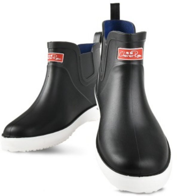 인터맥스 숏 발목 선상장화 낚시 레인부츠, 네이비, 42호 260~265mm