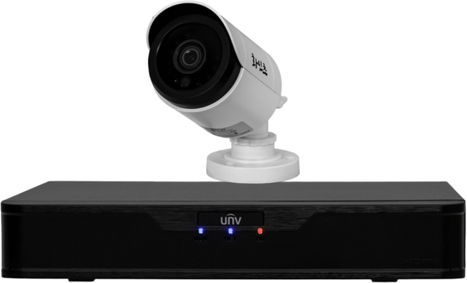 화인츠 200만화소 4채널 CCTV 자가설치세트 패키지 DVR 실내 실외 카메라 20m포함 HDD 미포함, 1개, 실외 카메라갯수