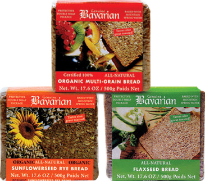 독일 슐렌더 바바리안 천연발효 유기농 호밀빵 3종(잡곡/해바라기씨/아마씨) 세트 (500g x 3), 500g