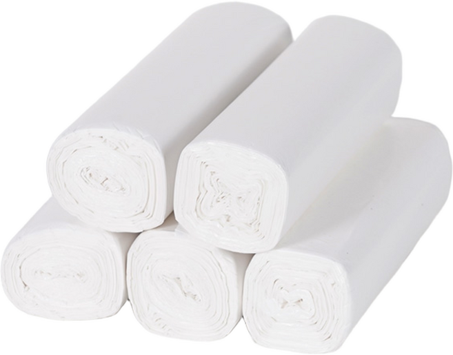 [스마트포크] 옥수수 생분해 비닐봉투 쓰레기봉투 리필용 100매(5롤) 10L20L30L, 10L