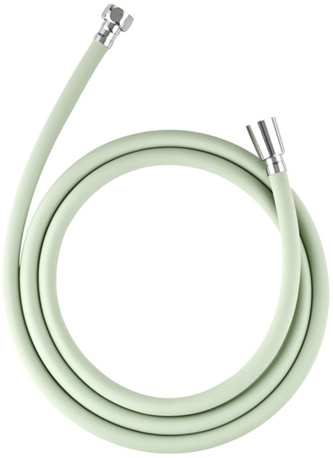 바스럽 국산 파스텔톤 PVC 샤워호스 샤워기호스 + 스패너 [물때 X 꼬임 X 냄새 X], 2m, 민트