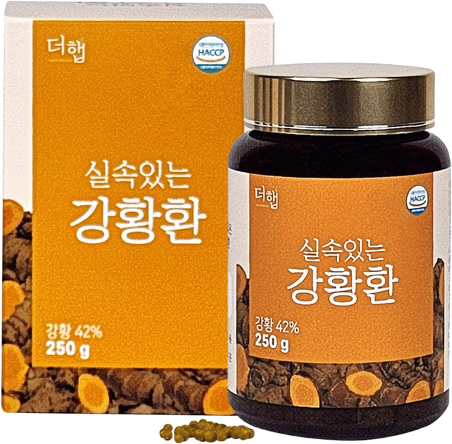 더햅 실속있는강황환, 1박스, 250g