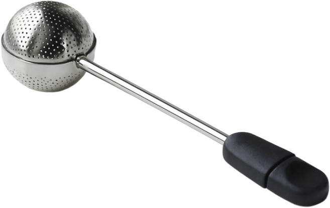 제이제이 스테인레스 티거름망 차망 차우리망 티 인퓨저 티백대체 다기용품, 블랙, 1개