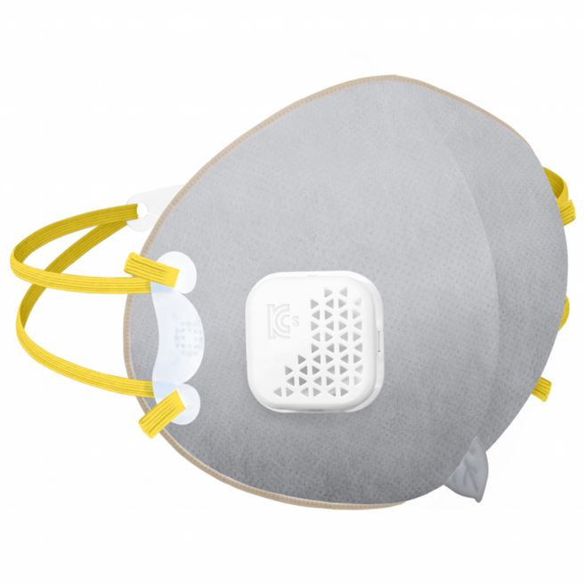 1급CARBON 방진마스크 정품 파인텍 카본M8000 1각 10매입 안면 여과식 방진 방역 방독 마스크, 1세트, 회색카본