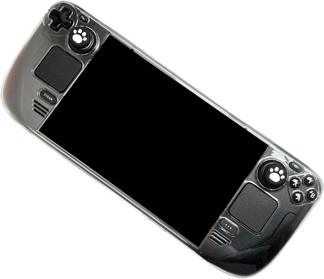 스페이스쉴드 밸브 스팀덱 Steam Deck 호환 PC 크리스탈 하드 케이스, 1개