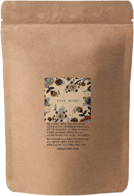 지로스팅 당일로스팅 약배전 에티오피아 예가체프 코케허니 G1 스페셜티 커피원두, 1개, 500g, 홀빈(분쇄안함)