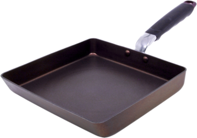 [티쉐프] TECHEF 계란말이 팬 사각 인덕션 겸용 논스틱 코팅 [13*18 / 22*22], 1개, 22cm