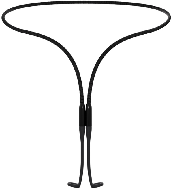 Loop 룹 링크 이어플러그 줄 악세사리, 차콜, 1개