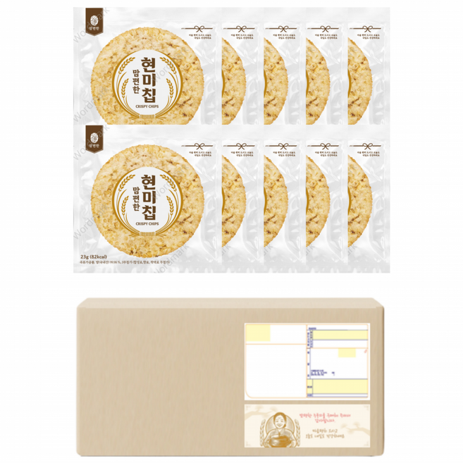 맘편한 국내산 현미 누룽칩 20g 10봉, 10개