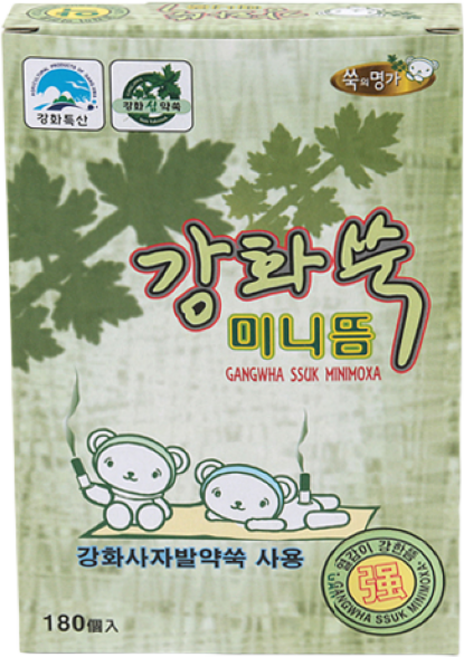 쑥의명가 강화쑥 미니뜸 뜸, 1개, 강