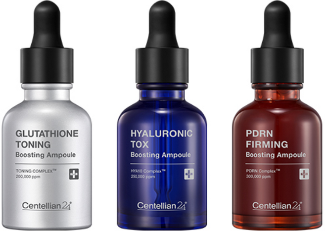 센텔리안24 부스팅 앰플 3종 세트(글루타치온 히알루론산 피디알엔)
