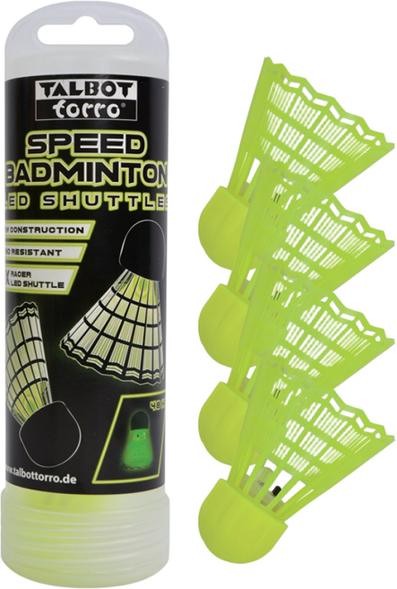 타토 스피드 배드민턴 LED 셔틀콕 4pcs