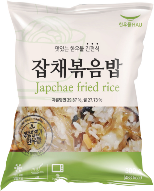 [치타마켓] 한우물볶음밥 잡채 볶음밥 300g, 1개